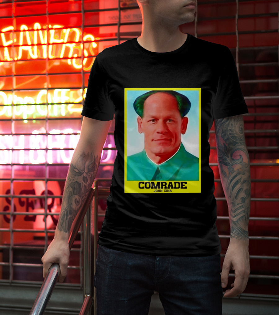 Comrade John Xina Meme Mao Zedong Parody Image T-Shirt