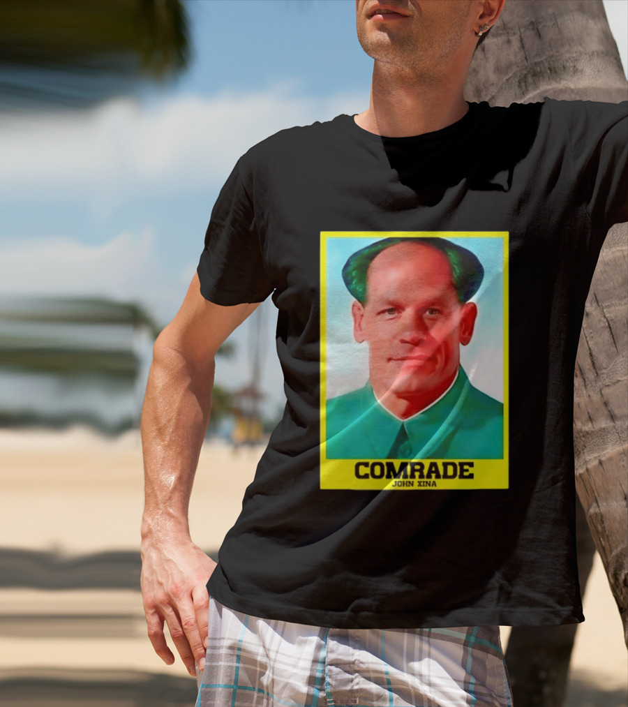 Comrade John Xina Meme Mao Zedong Parody Image T-Shirt