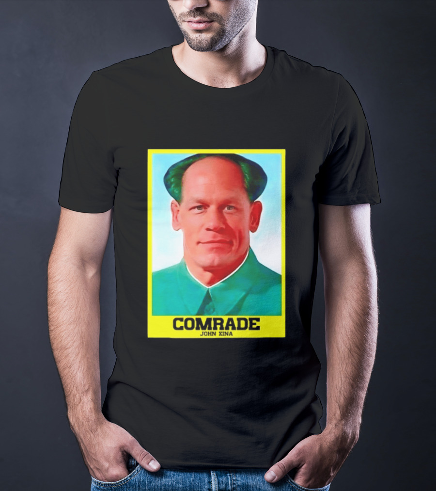 Comrade John Xina Meme Mao Zedong Parody Image T-Shirt