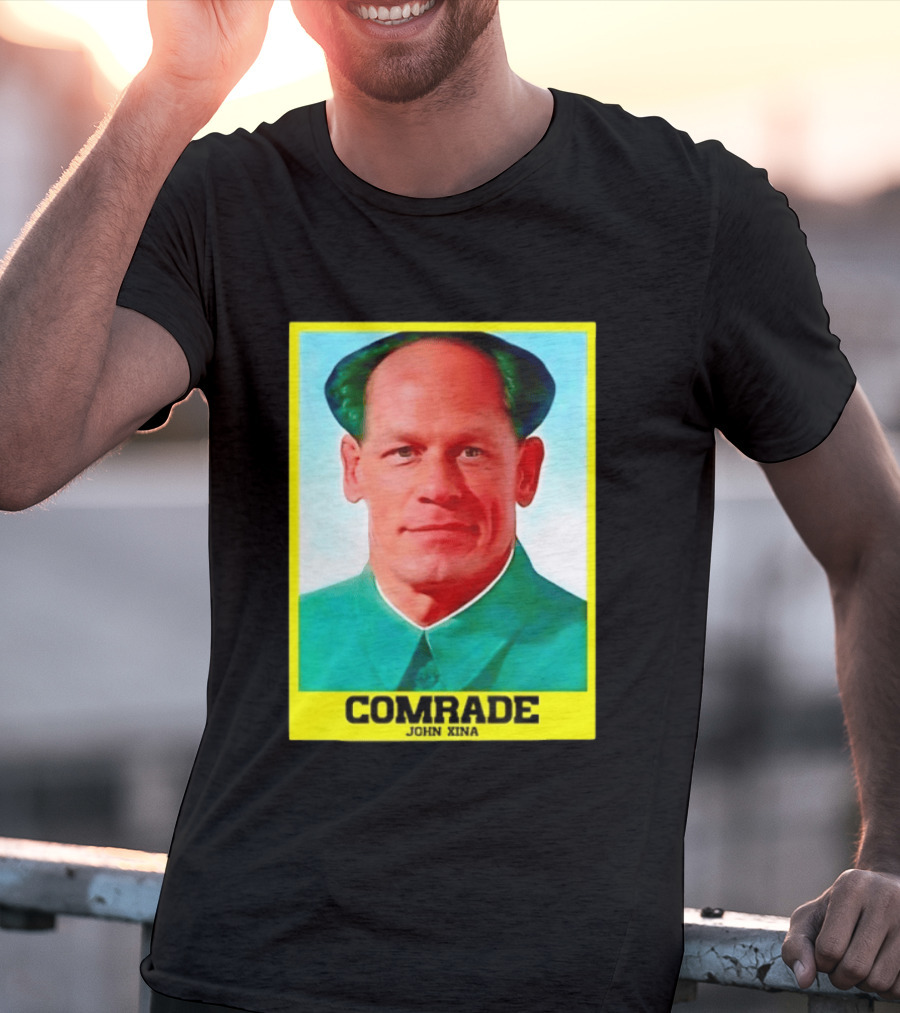 Comrade John Xina Meme Mao Zedong Parody Image T-Shirt