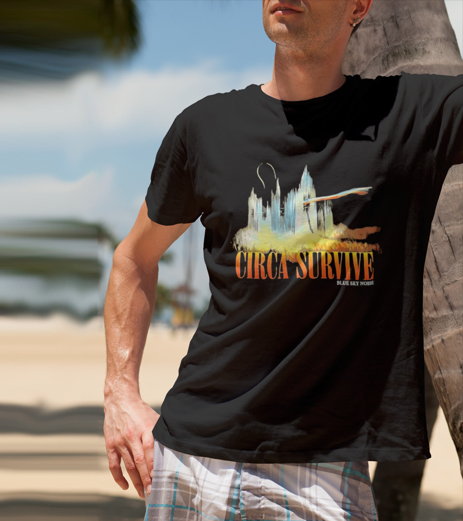 Circa Survive Blue Sky Noise Album T-Shirt