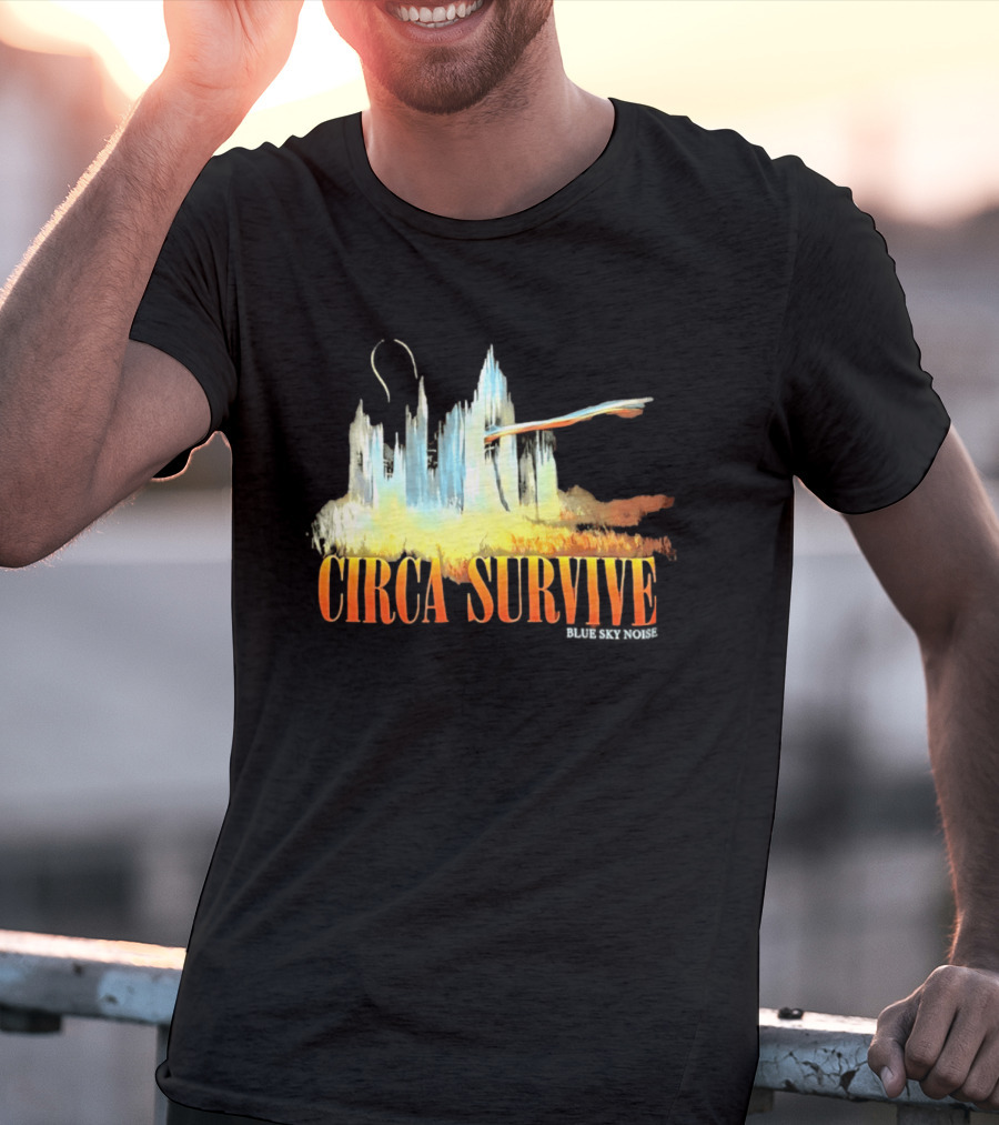 Circa Survive Blue Sky Noise Album T-Shirt