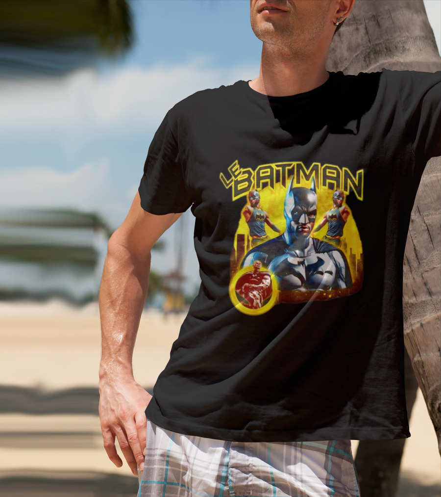 LeBron James LeBatman Crossover Philadelphia 76ers Basketball T-Shirt