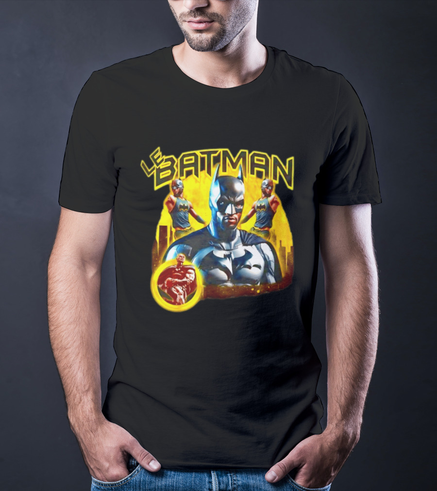 LeBron James LeBatman Crossover Philadelphia 76ers Basketball T-Shirt