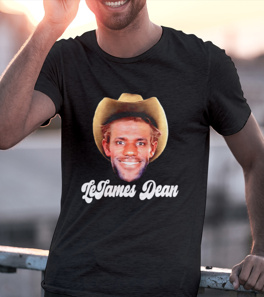 LeBron James LeJames Dean Cowboy Hat T-Shirt