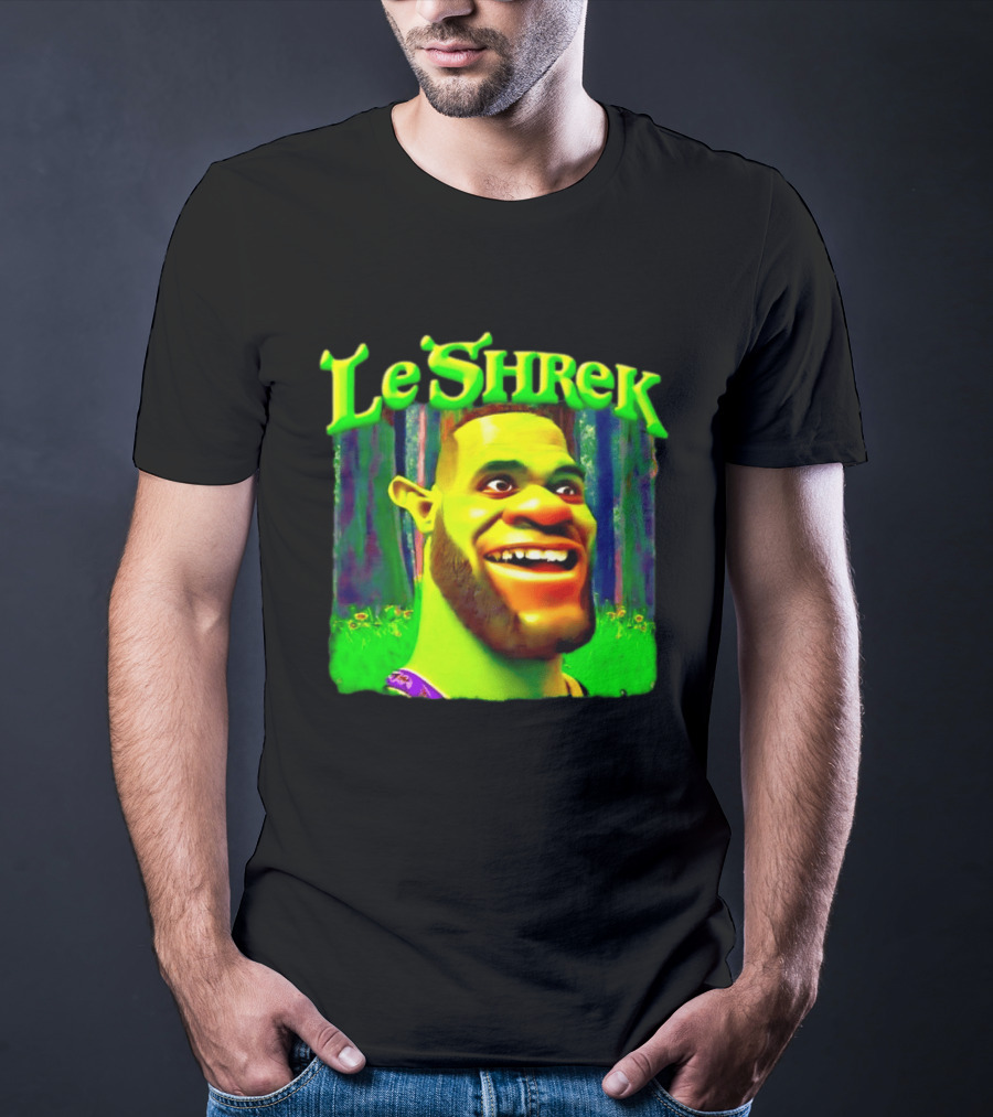 LeShrek LeBron James Philadelphia 76ers Basketball T-Shirt