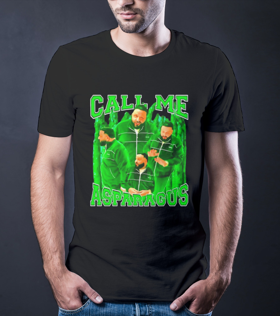 DJ Khaled Call Me Asparagus Music Producer Green Tracksuit T-Shirt
