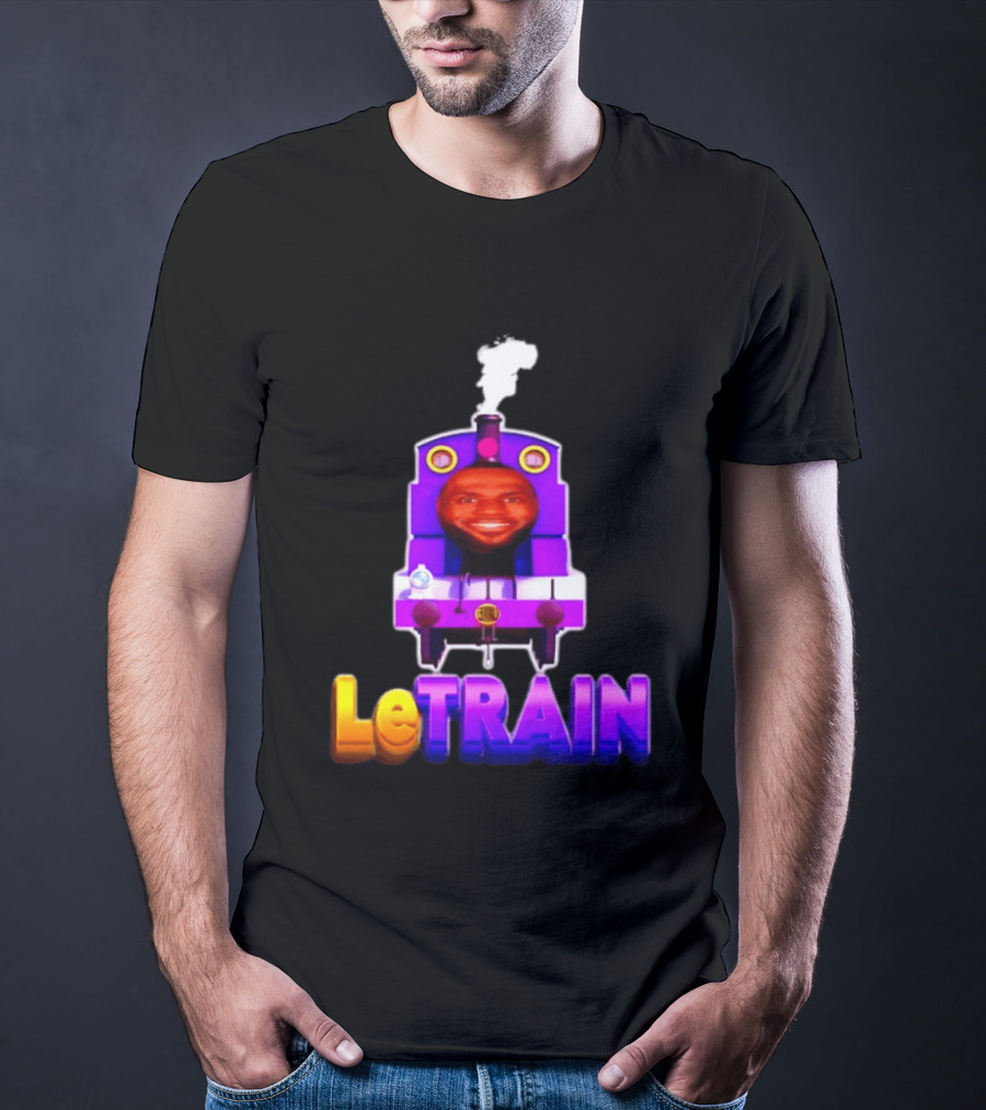 LeBron James LeTrain Meme With Philadelphia 76ers Concept T-Shirt