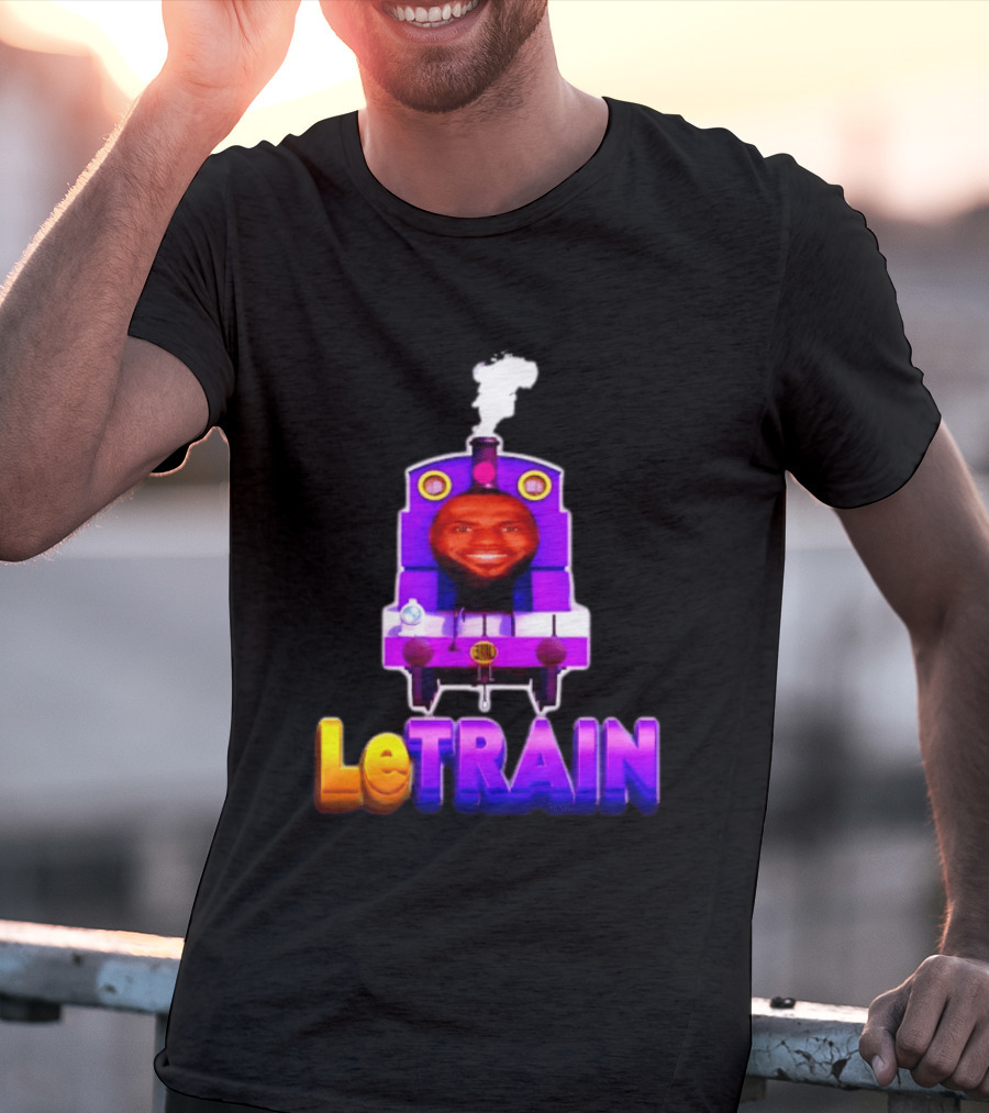 LeBron James LeTrain Meme With Philadelphia 76ers Concept T-Shirt