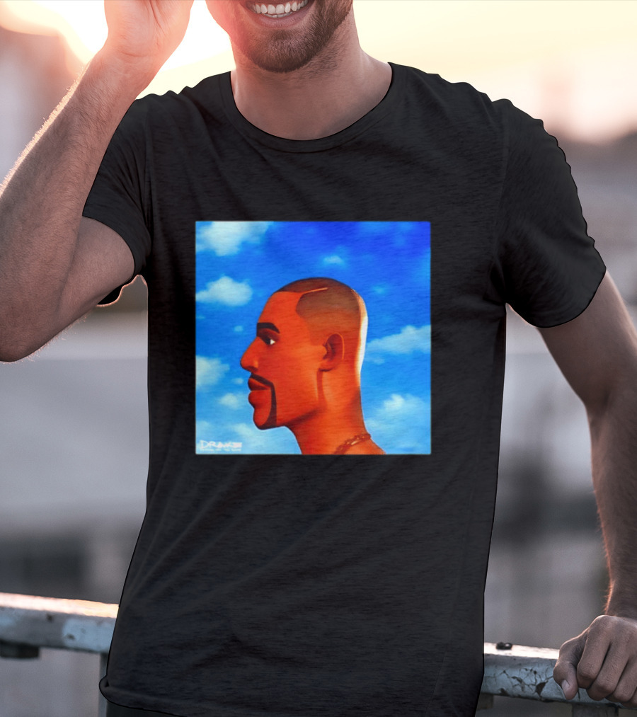 Drake For All The Dogs OVO Hip Hop Rap Album Sky Blue T-Shirt