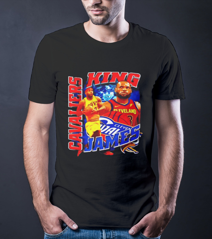 Cleveland Cavaliers King James LeBron Nike NBA Basketball Star T-Shirt