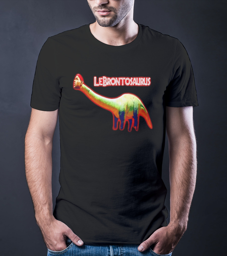 LeBrontosaurus Meme LeBron James Philadelphia 76ers T-Shirt