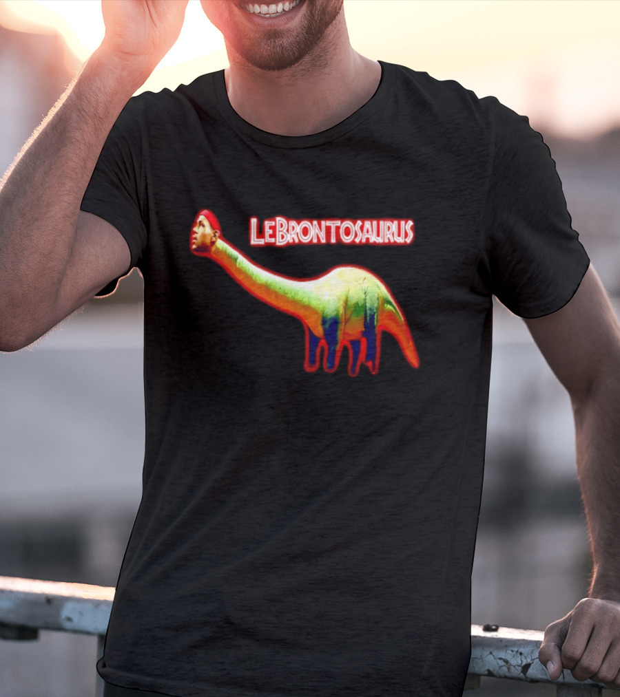 LeBrontosaurus Meme LeBron James Philadelphia 76ers T-Shirt