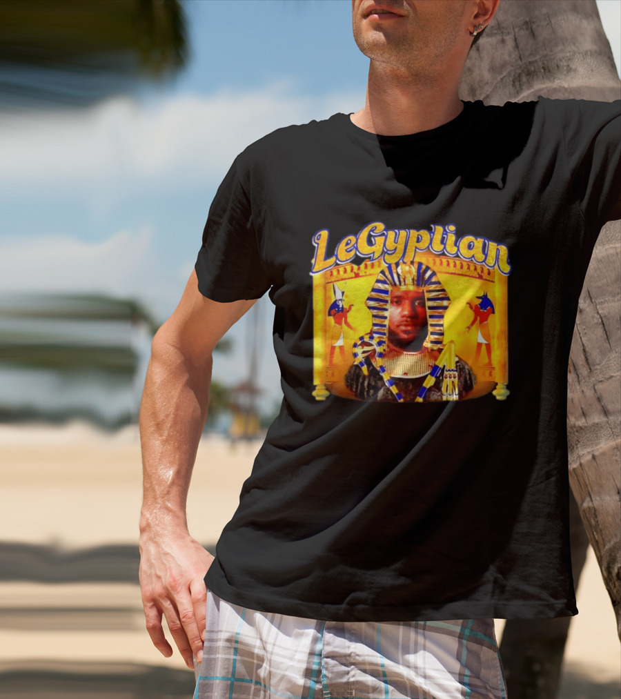 LeBron James LeGyptian Philadelphia 76ers Basketball Meme T-Shirt