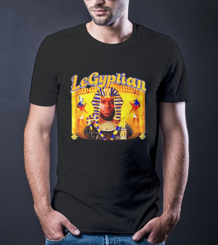 LeBron James LeGyptian Philadelphia 76ers Basketball Meme T-Shirt