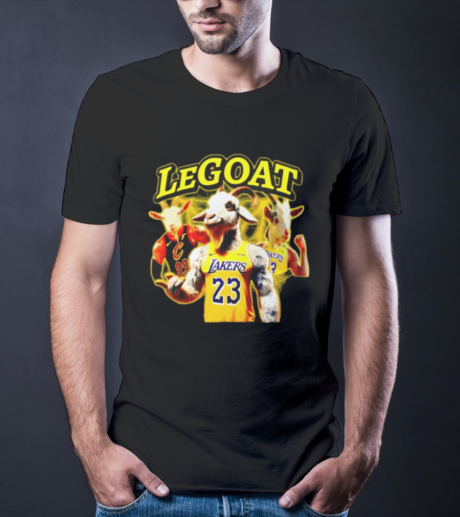Legoat 23 LeBron James Lakers Cavaliers T-Shirt