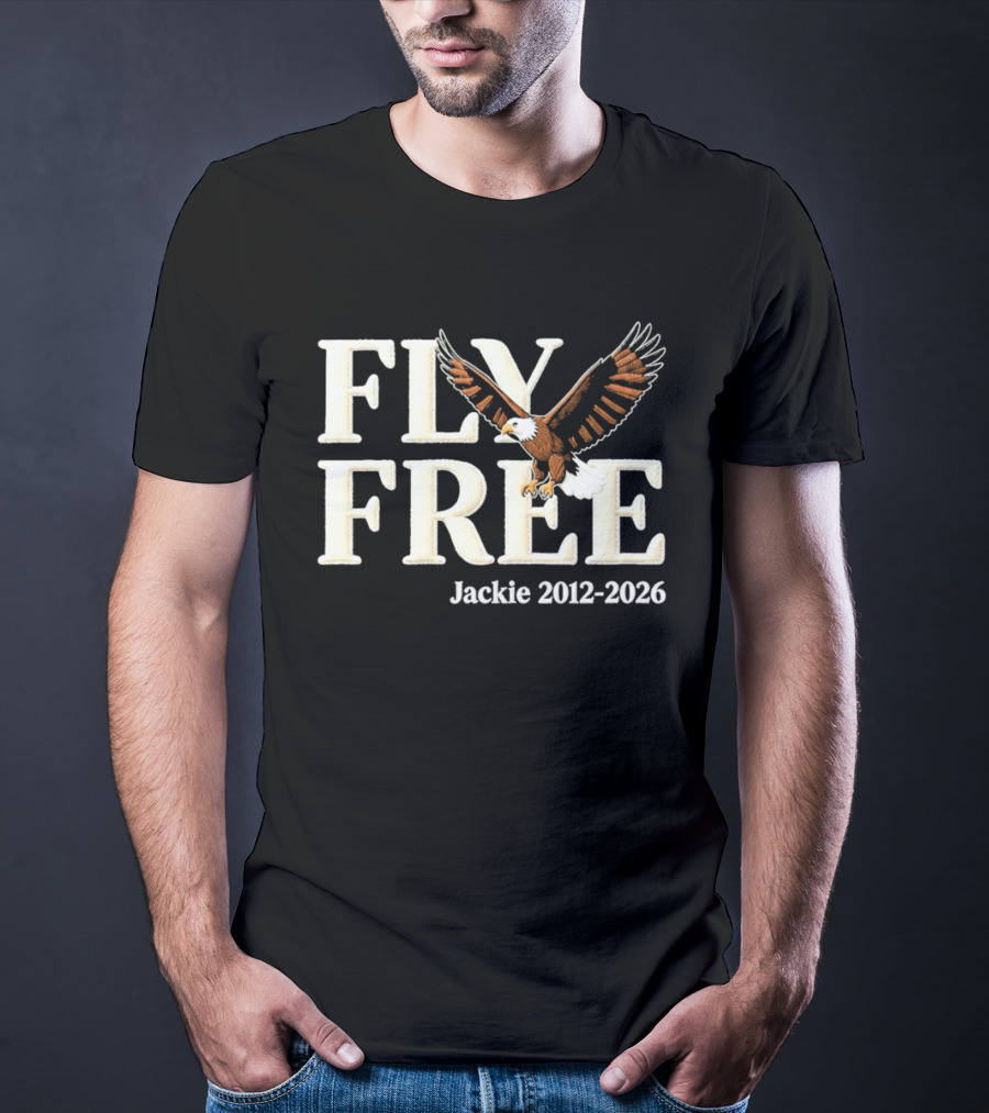 Fly Free Jackie 2012 2026 Soaring Eagle Freedom T-Shirt