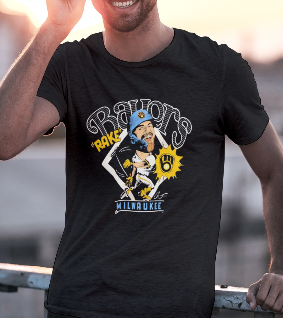 Milwaukee Bauers Rake Baseball Art 2026 T-Shirt