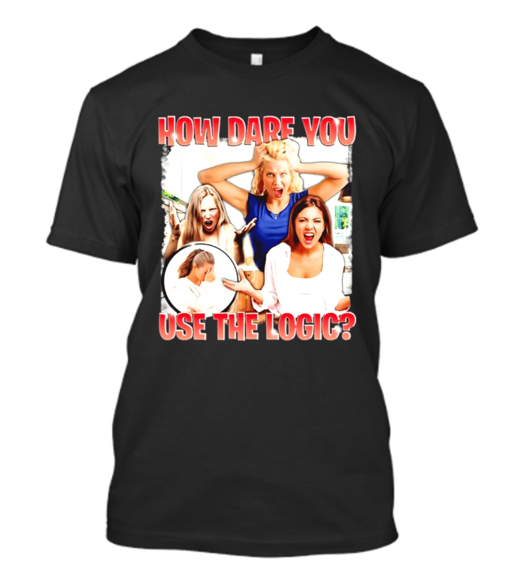 How Dare You Use The Logic Retro 90s T-Shirt