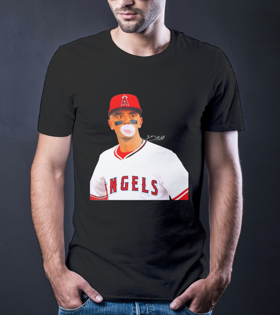 Zach Neto Los Angeles Angels 2026 MLB Season Bubblegum Moment T-Shirt