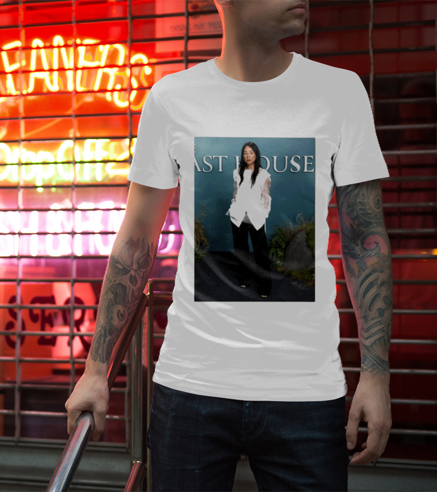 The Last House Fashion Greta Lee The Row T-Shirt
