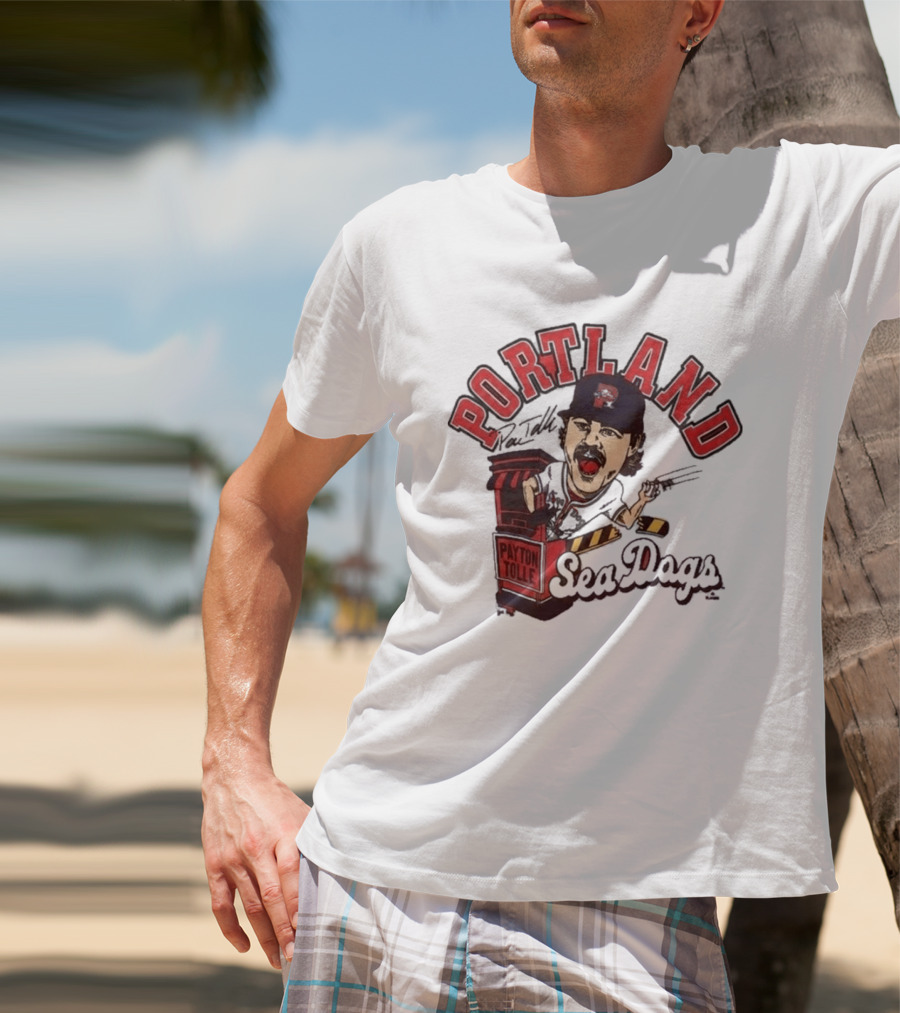 Payton Tolle Portland Sea Dogs Baseball T-Shirt