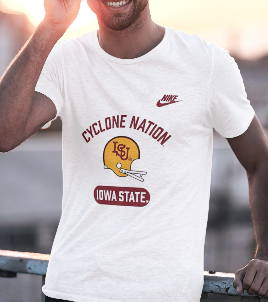 Cyclone Nation Iowa State ISU Football Nike T-Shirt
