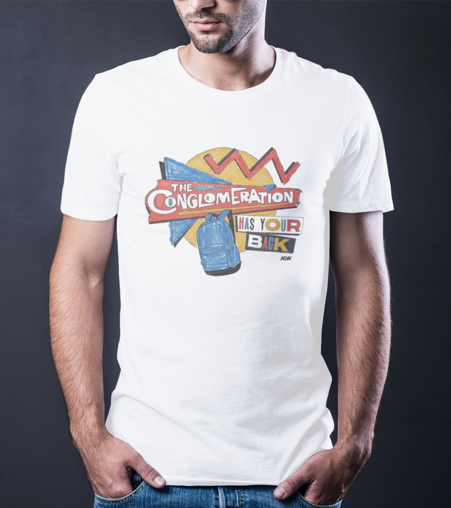The Conglomeration Has Your Back Backpack T-Shirt