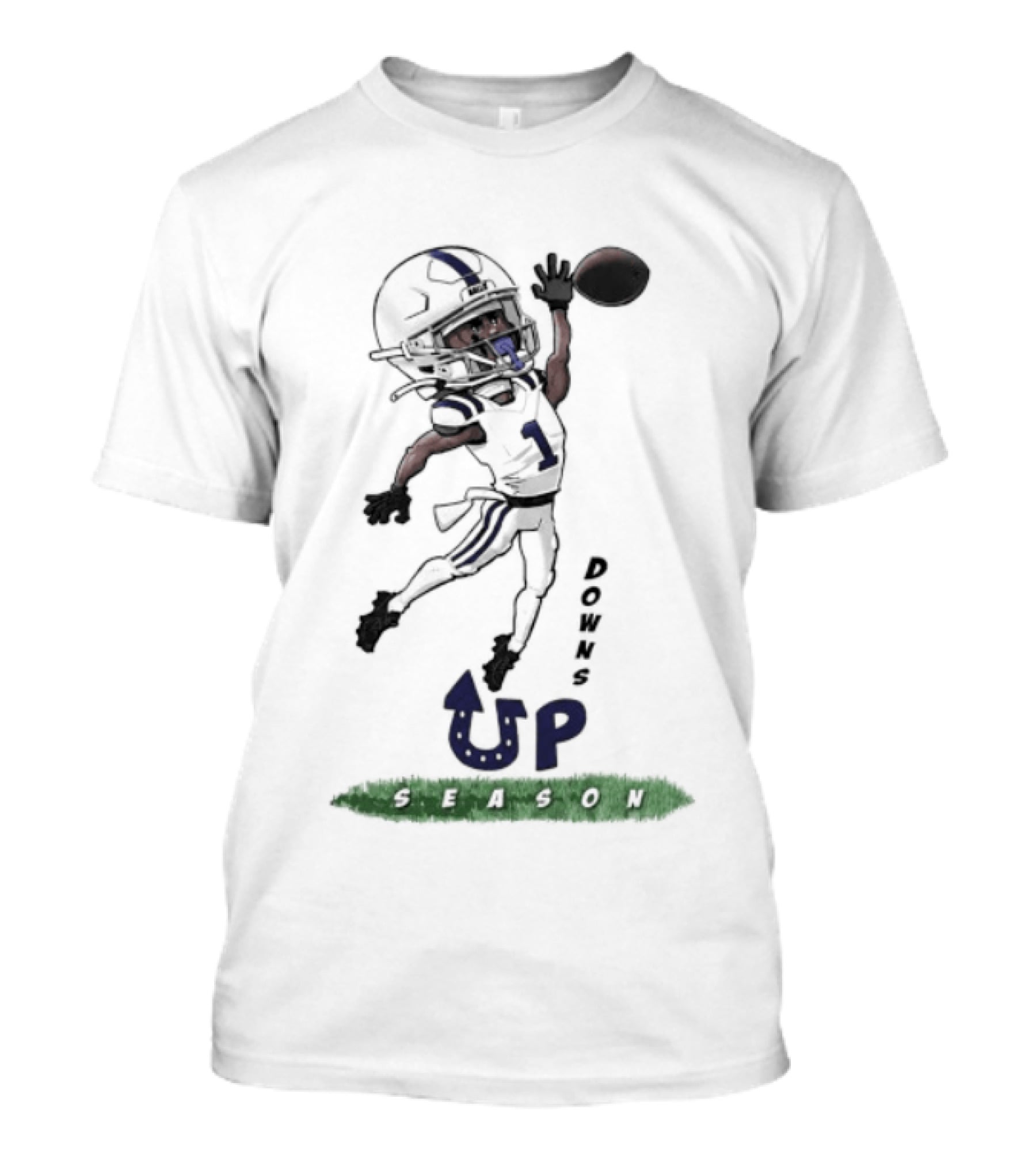 Josh Downs Indianapolis Colts Up Season Football Catch T-Shirt