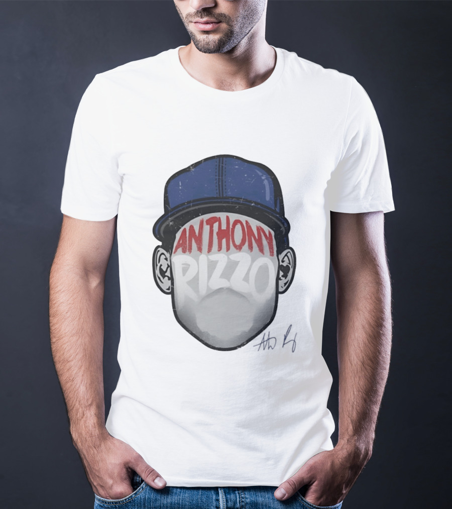 Anthony Rizzo Chicago Cubs Baseball Cap T-Shirt