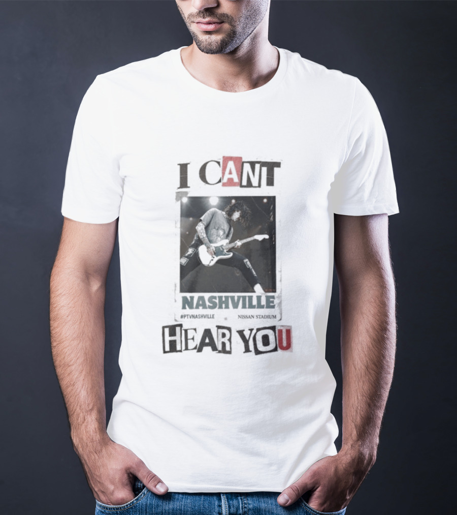 Pierce The Veil I Can't Hear You Nashville World Tour 2026 T-Shirt