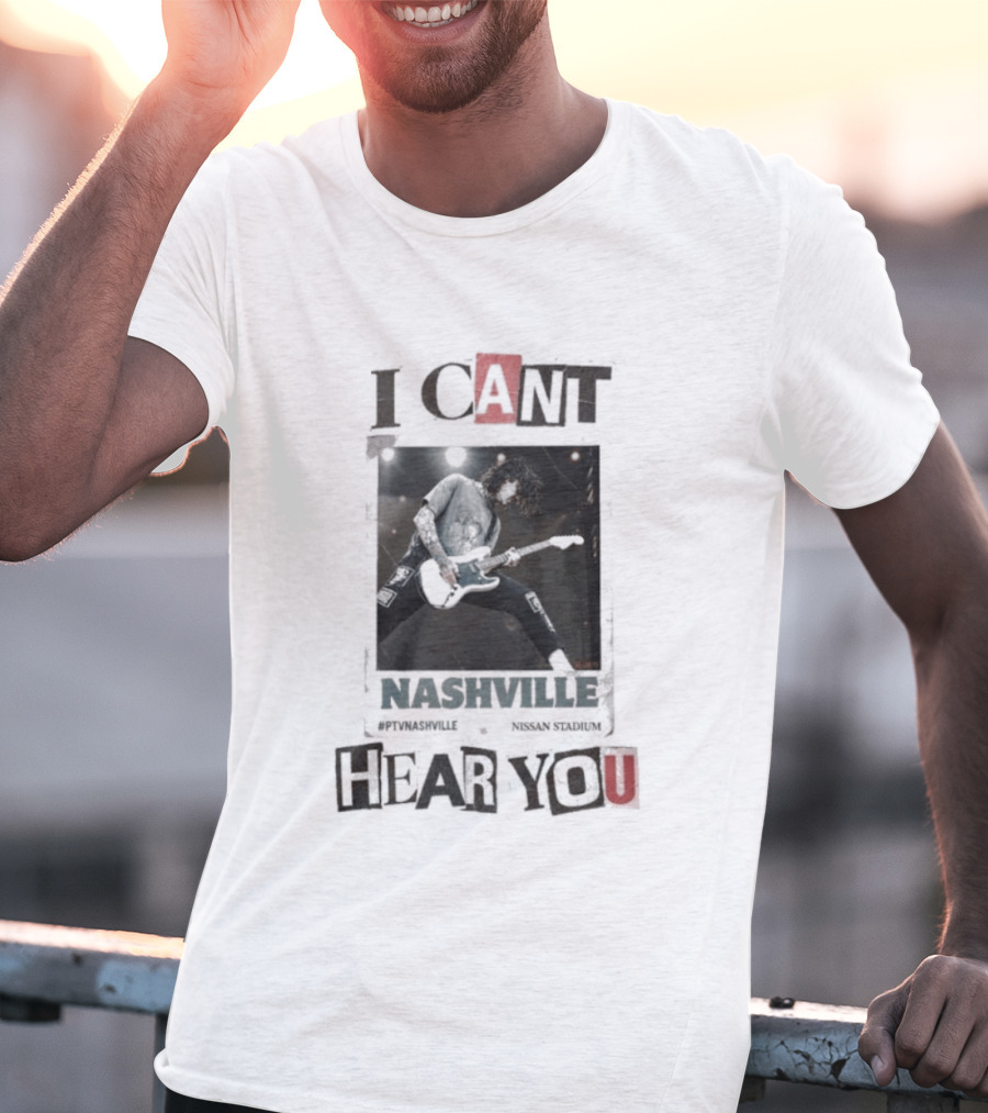 Pierce The Veil I Can't Hear You Nashville World Tour 2026 T-Shirt