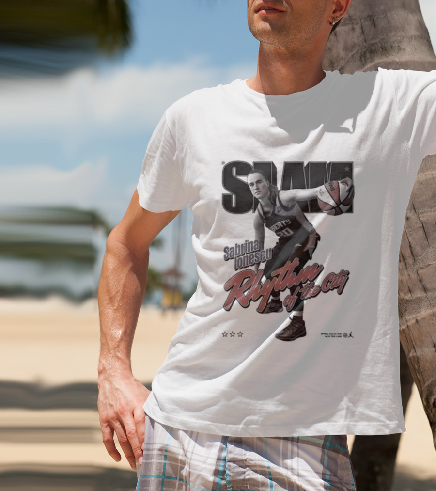 SLAM Sabrina Ionescu Rhythm Of The City T-Shirt