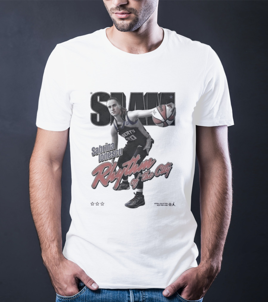 SLAM Sabrina Ionescu Rhythm Of The City T-Shirt