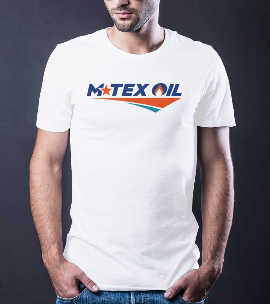 Matex Oil Gas Petroleum Brand Star Flame T-Shirt