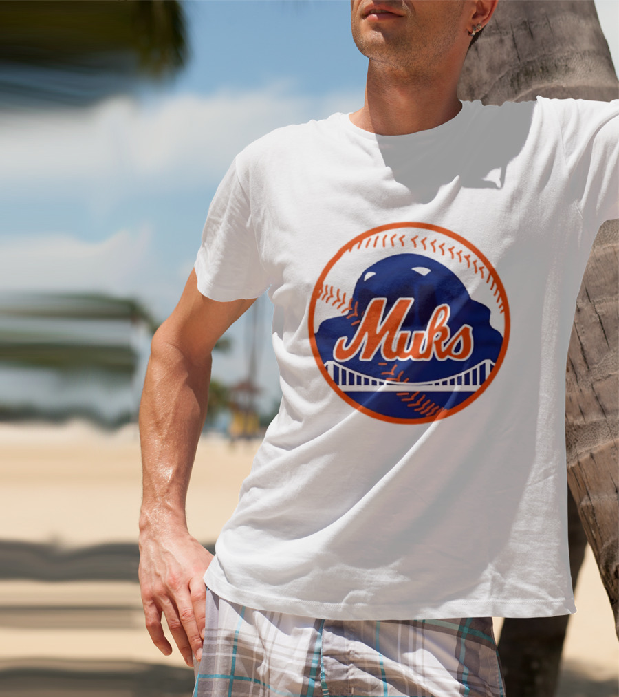 Muks New York Mets Baseball Team T-Shirt