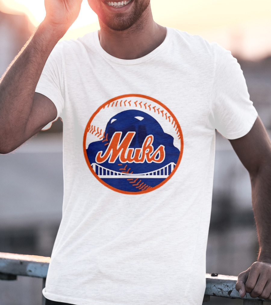 Muks New York Mets Baseball Team T-Shirt