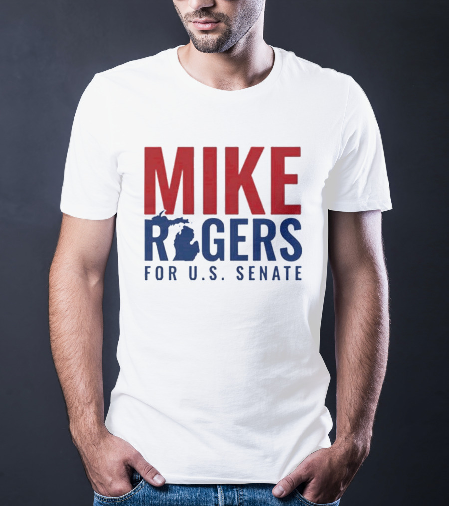 Mike Rogers Michigan For US Senate Election T-Shirt