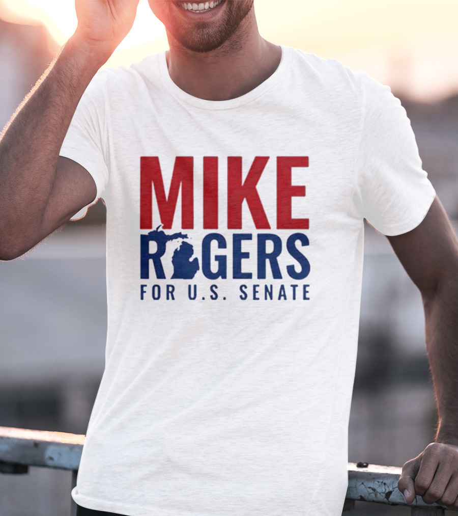 Mike Rogers Michigan For US Senate Election T-Shirt