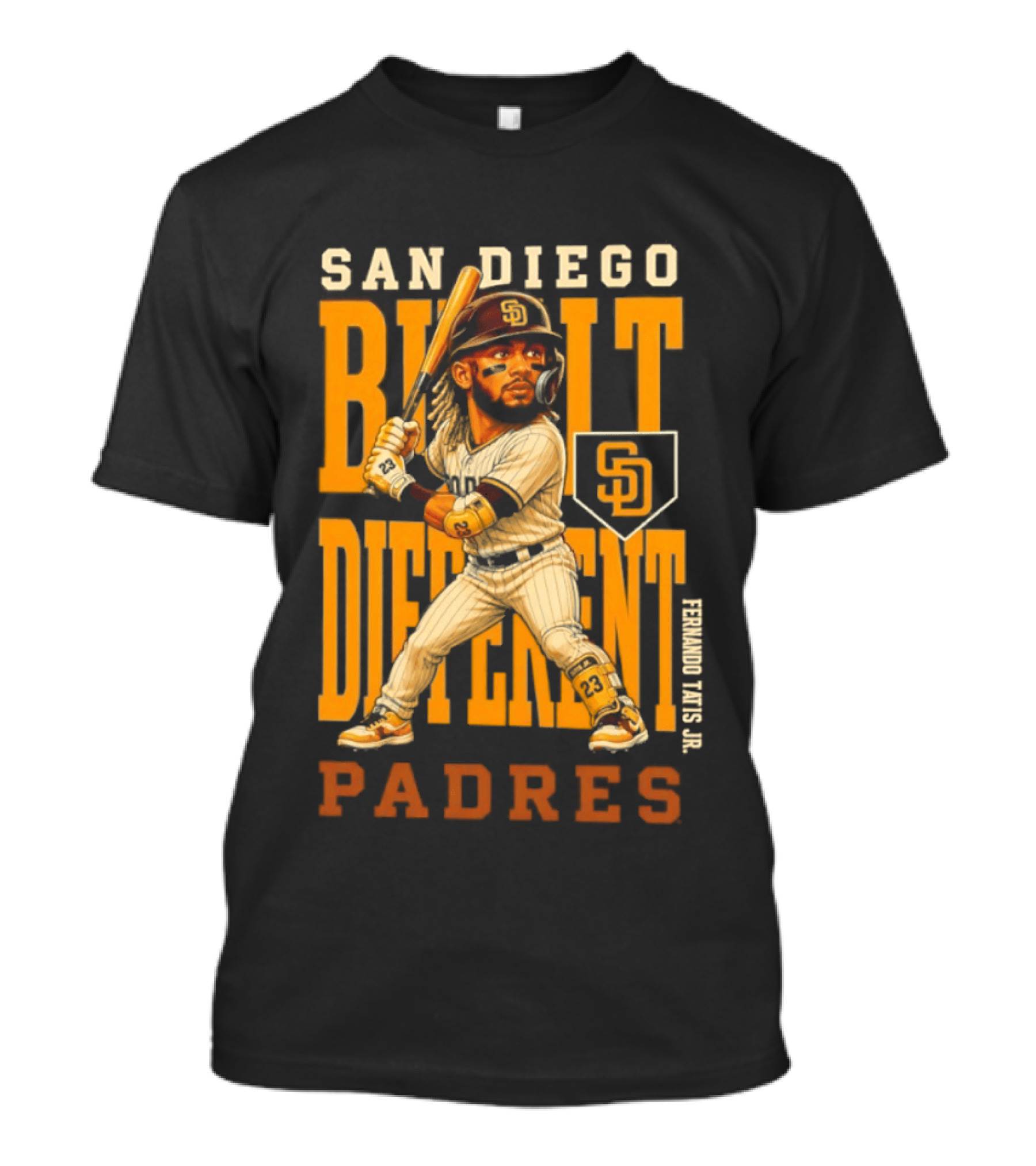 San Diego Built Different Padres Fernando Tatis Jr. 2026 MLB Season T-Shirt