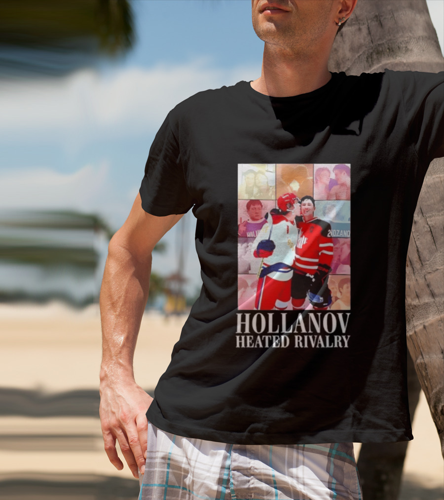 Hollanov Heated Rivalry Hockey Romance 90210ando Walliam 993 T-Shirt