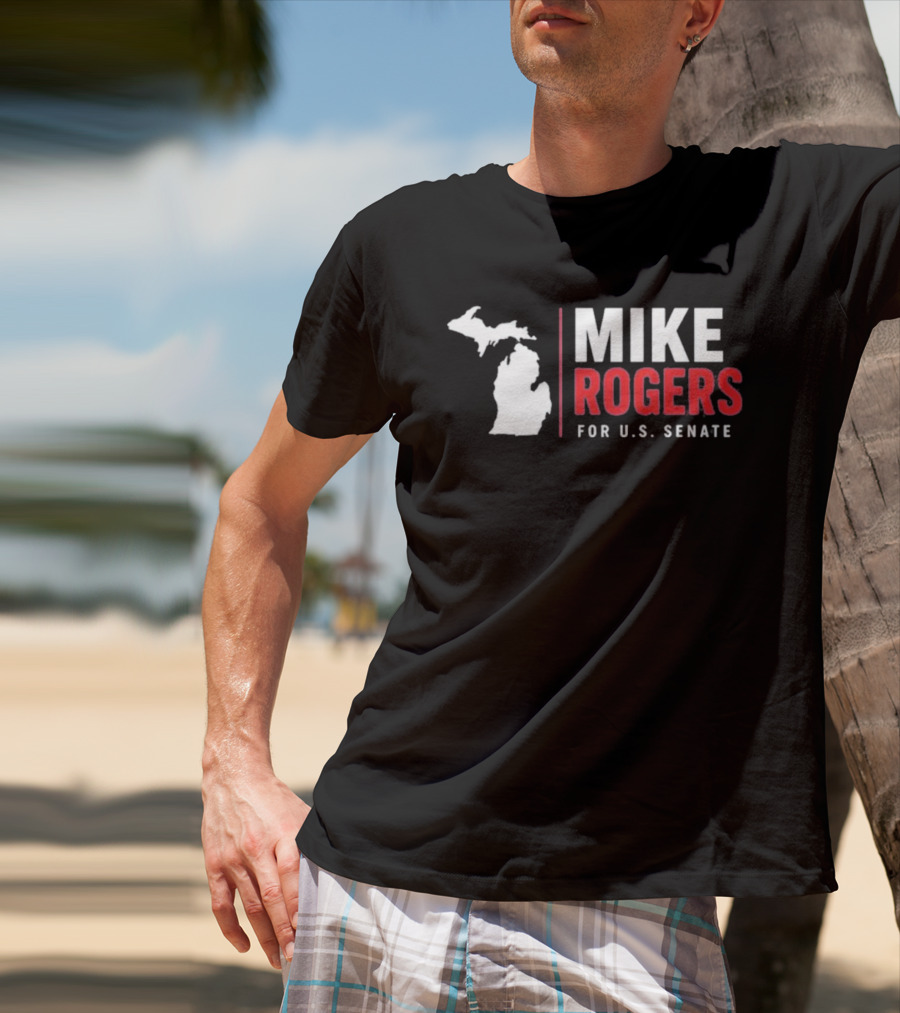 Mike Rogers For U.S. Senate Michigan Campaign T-Shirt