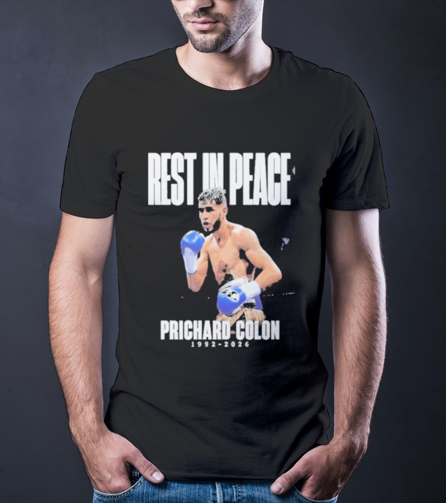 Rest In Peace Prichard Colon 1992 2026 Boxing Gloves T-Shirt