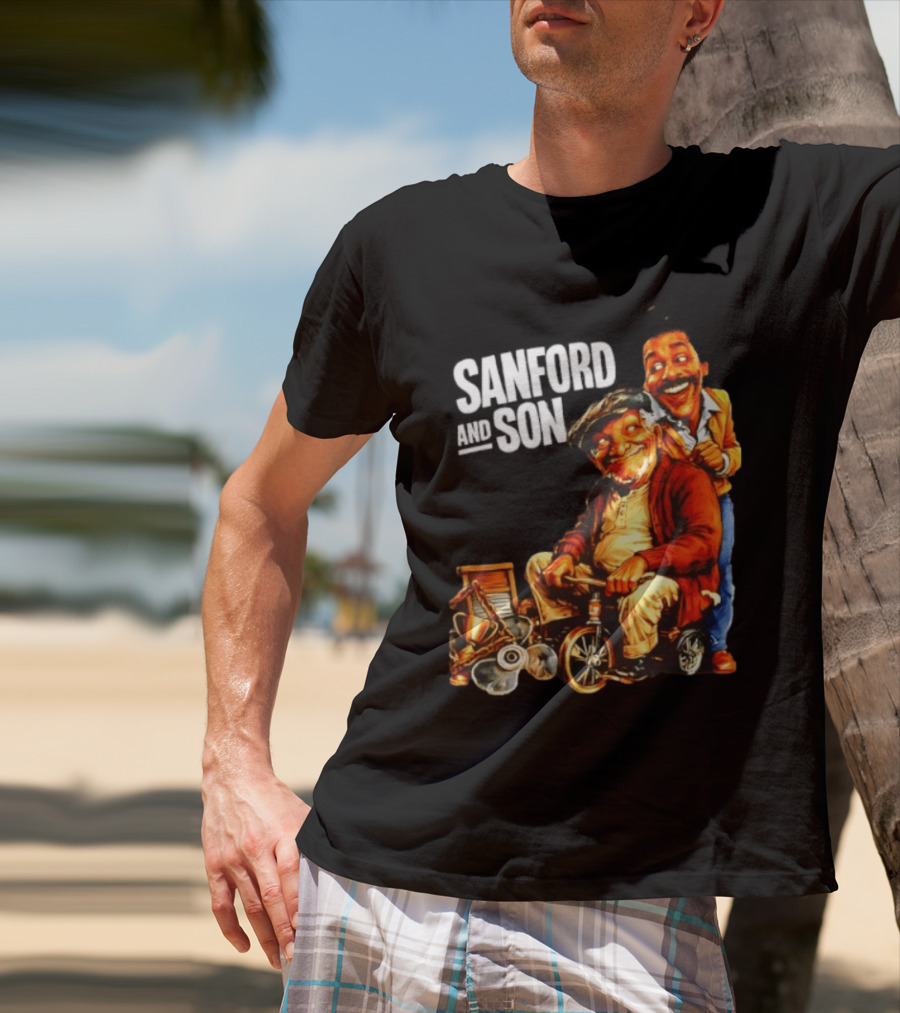 Sanford And Son Redd Foxx 70s Sitcom Classic Comedy T-Shirt