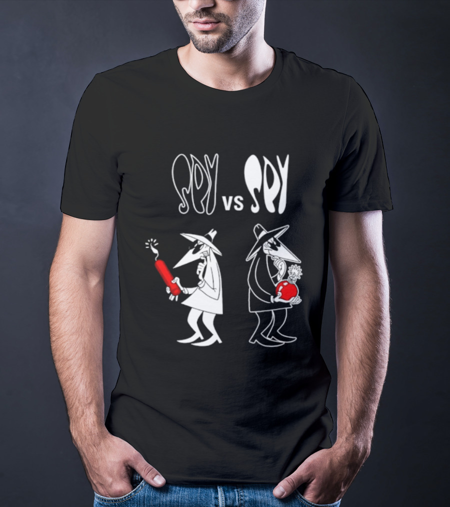 Spy Vs Spy Mad Magazine Classic Comic Characters Showdown Bomb And TNT T-Shirt