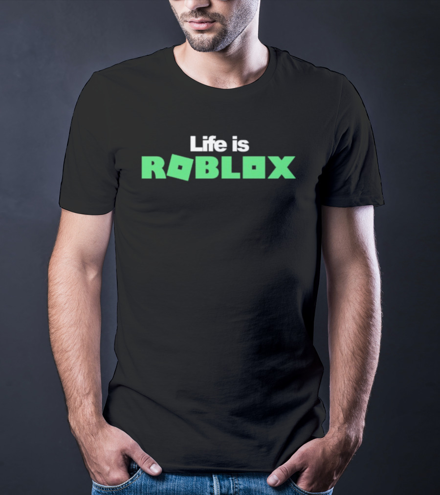 Life Is Roblox Gaming Meme DJ Akademiks T-Shirt