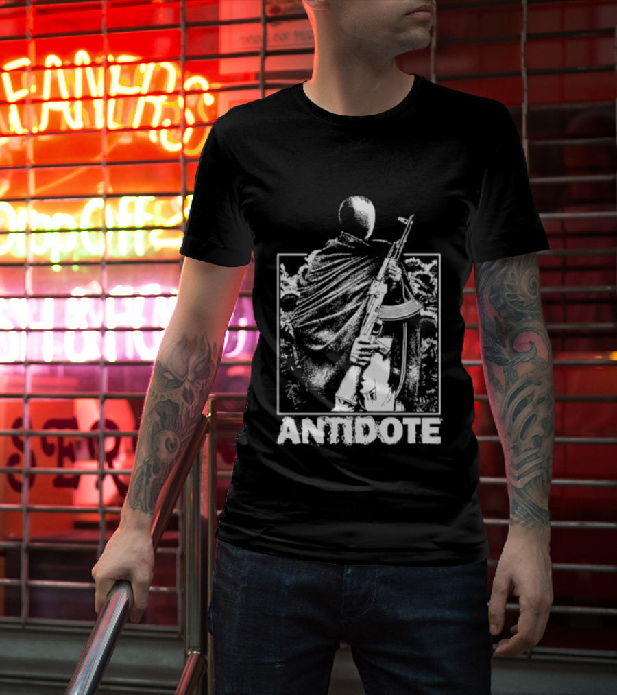 Antidote AK 47 Sunflower Streetwear T-Shirt