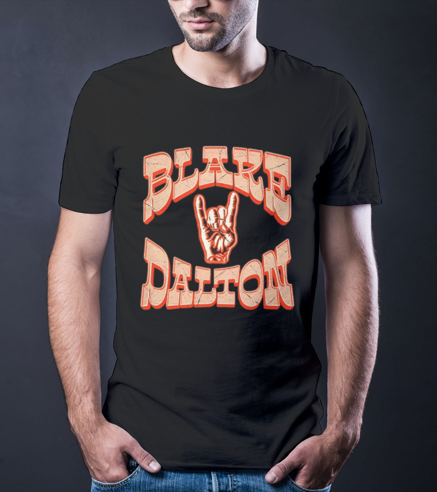 Blake Dalton Hook Em Hand Gesture T-Shirt