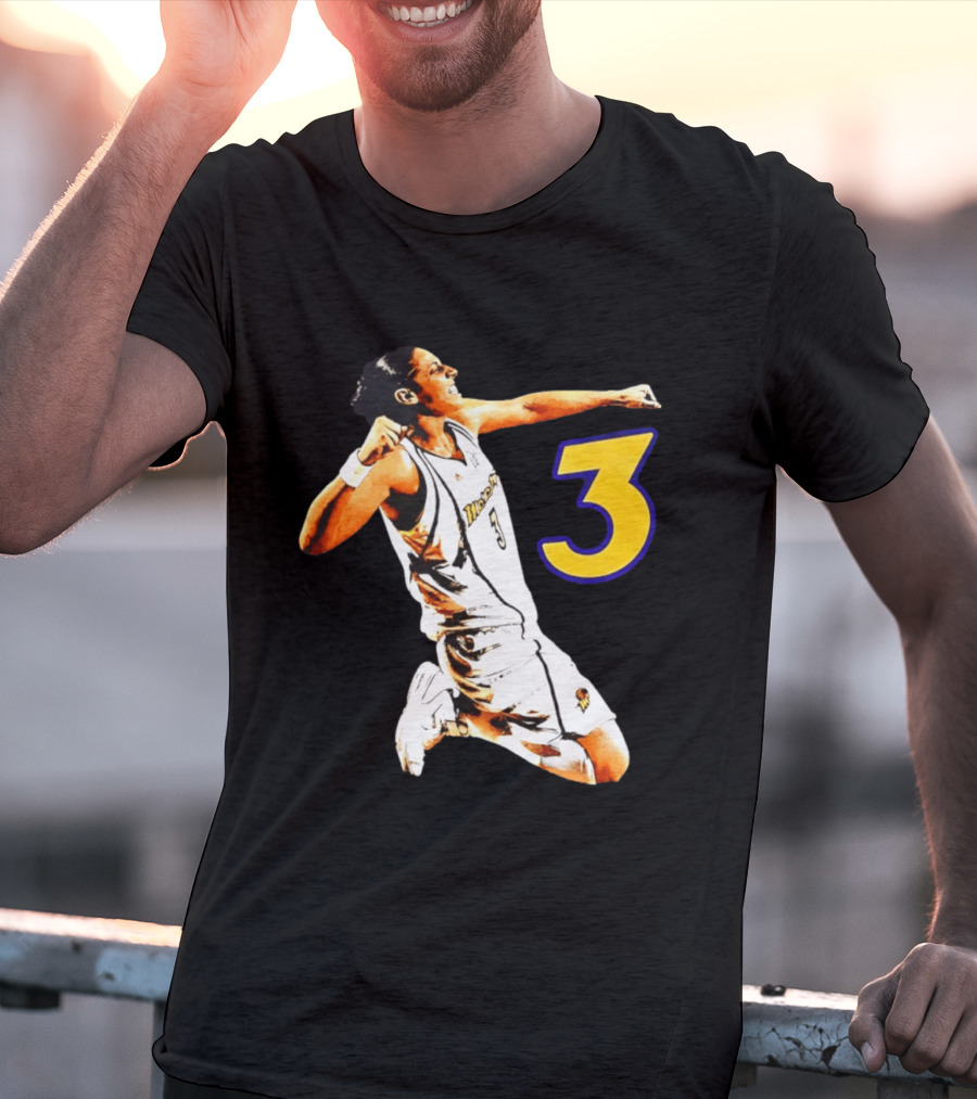 Diana Taurasi 3 Phoenix Mercury Basketball Legend Iconic Celebration T-Shirt