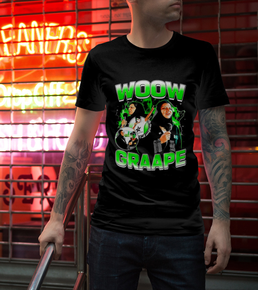 WOOW Graape I Will Sacrifice My Life For Pakistan Enthusiastically T-Shirt